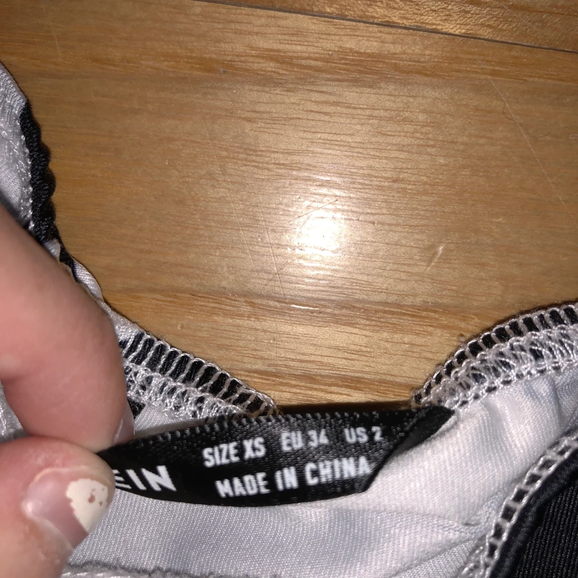 Ko-mönstrad top - 91