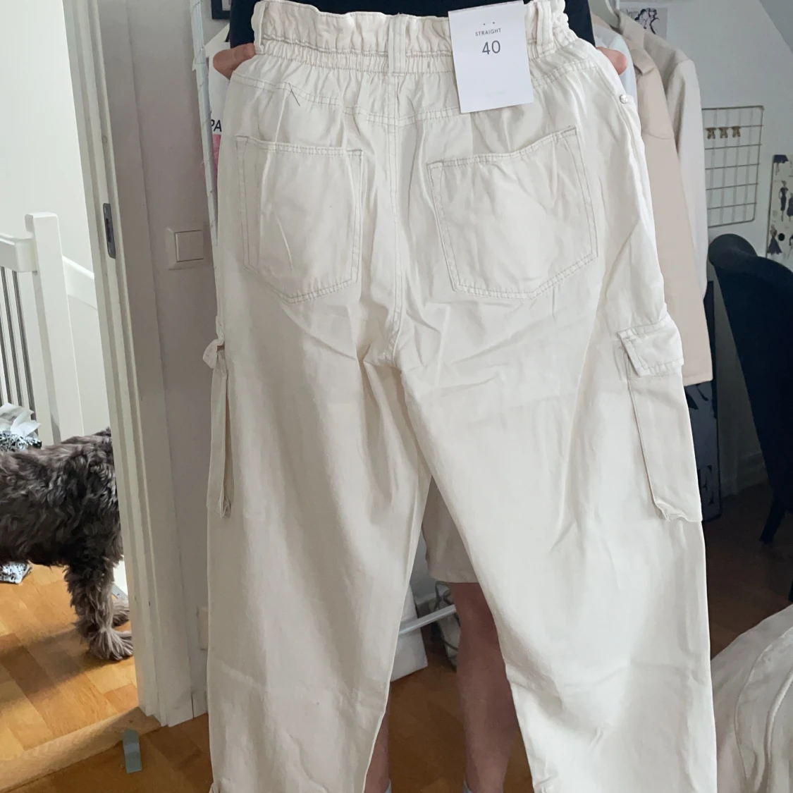 Beige Bershka byxor (helt nya!)  - 90