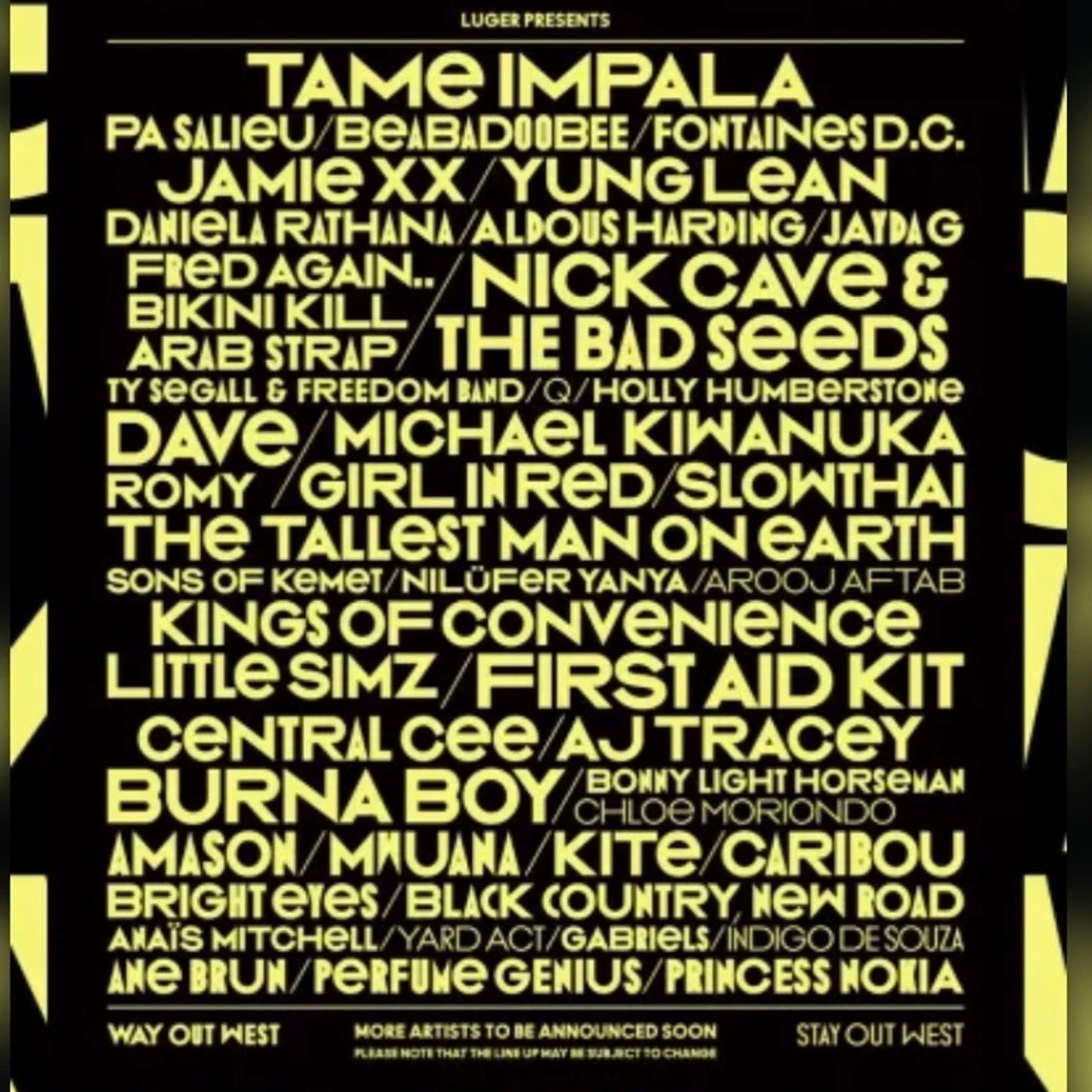 WAY OUT WEST 1-DAY YOUTH  - 91