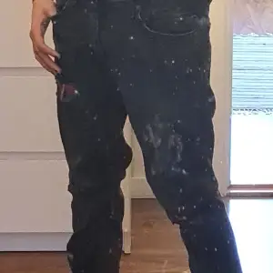 Black punk jeans made by FSBN