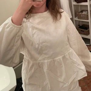 Vit tjocktröja - Super mysig fin tröja!