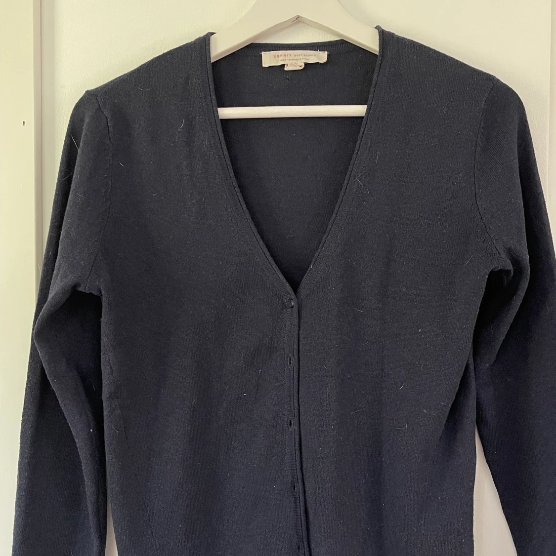 90’s Ullkofta i marinblå - 90