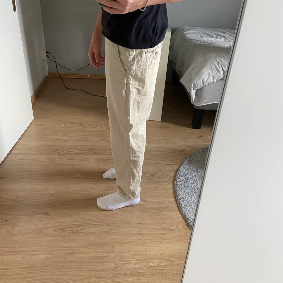 Linne byxor från HM - 90