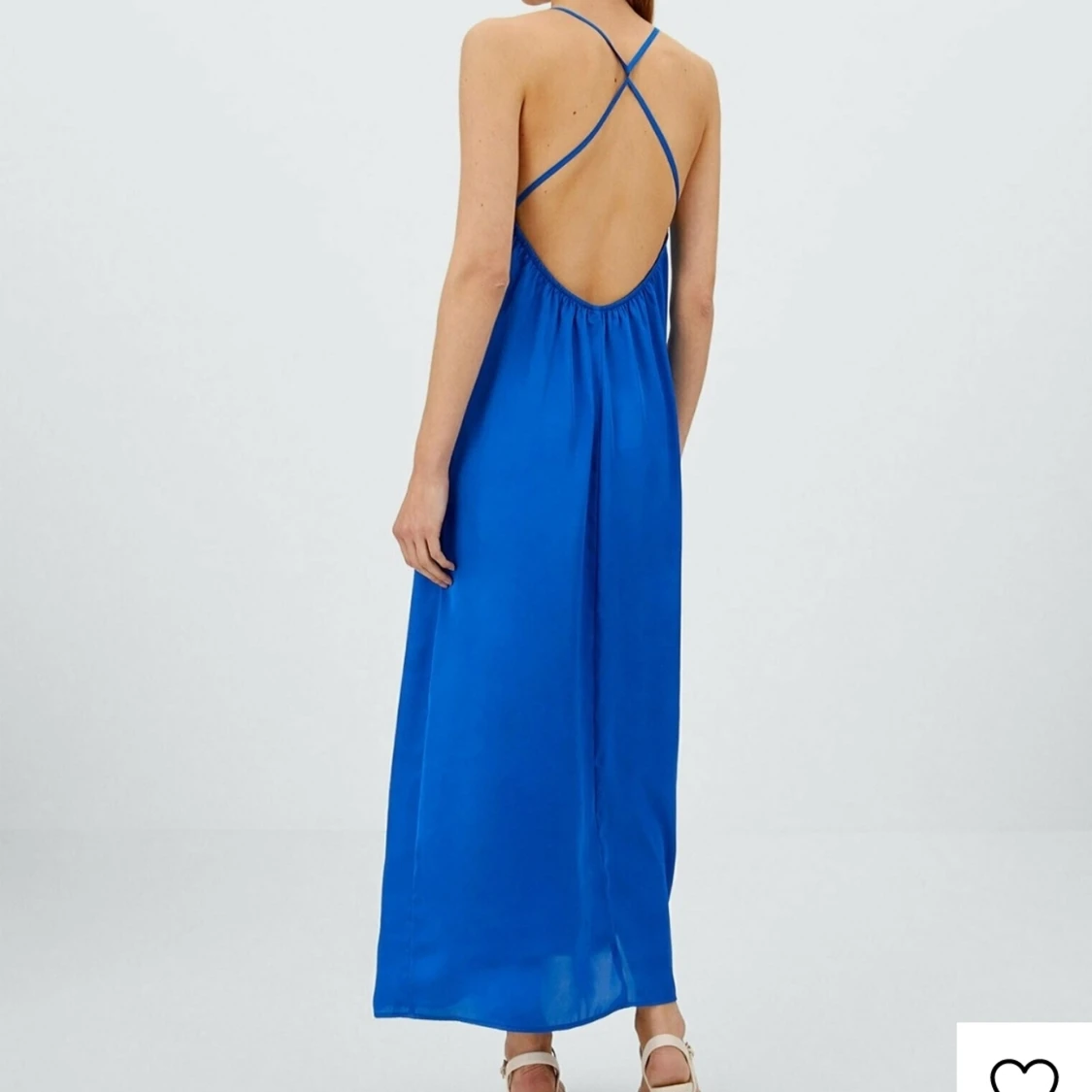 Blå klänning f. Stradivarius - 90