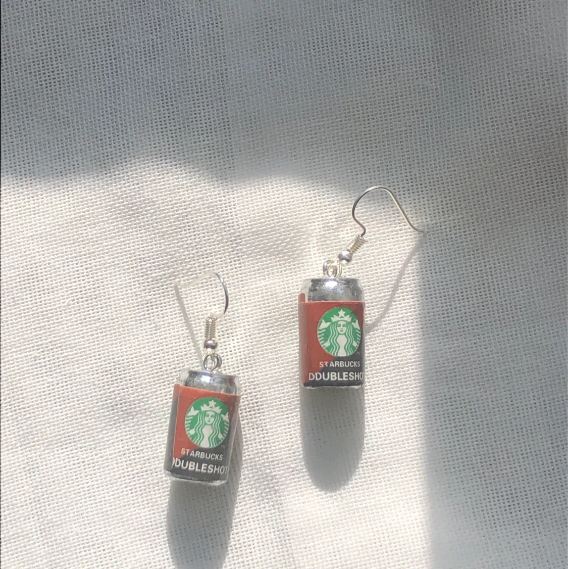 Starbucks doubleshot earrings🤍