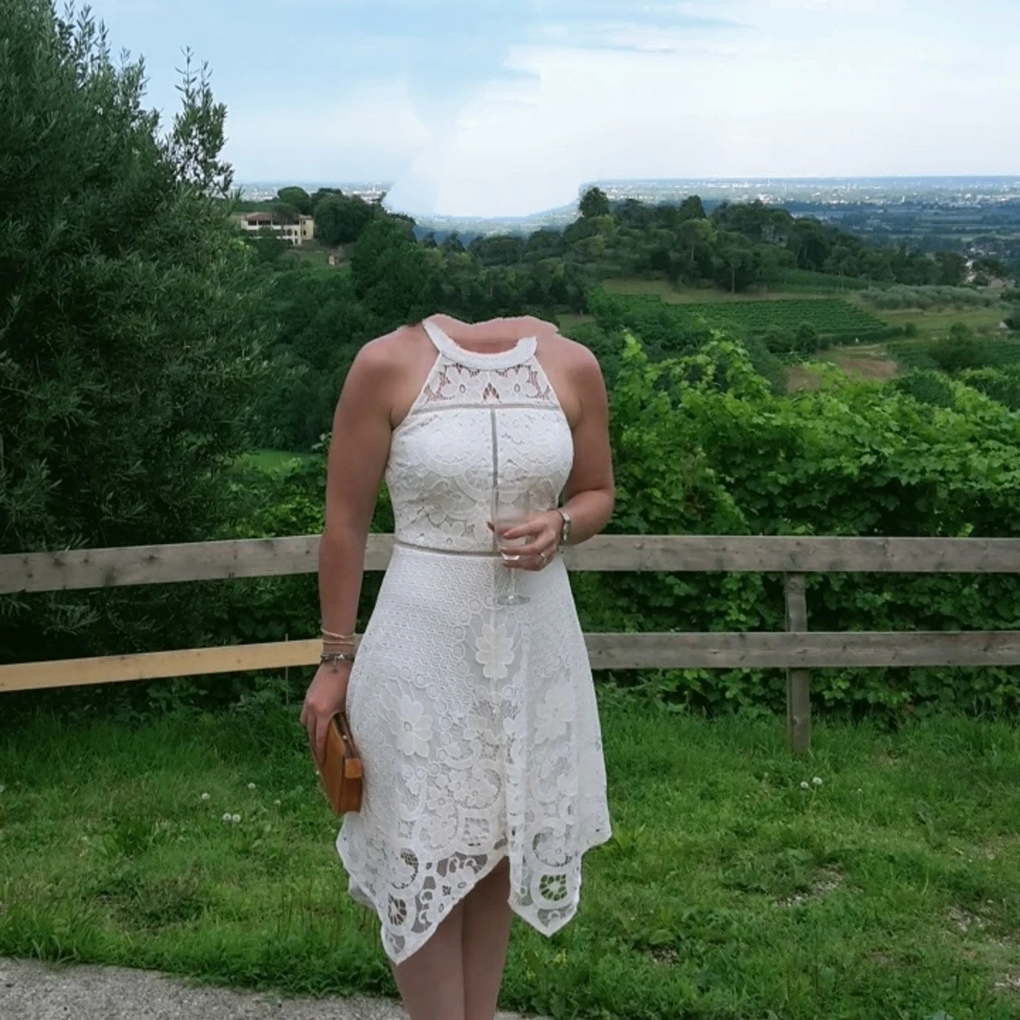 Guess lace klänning S