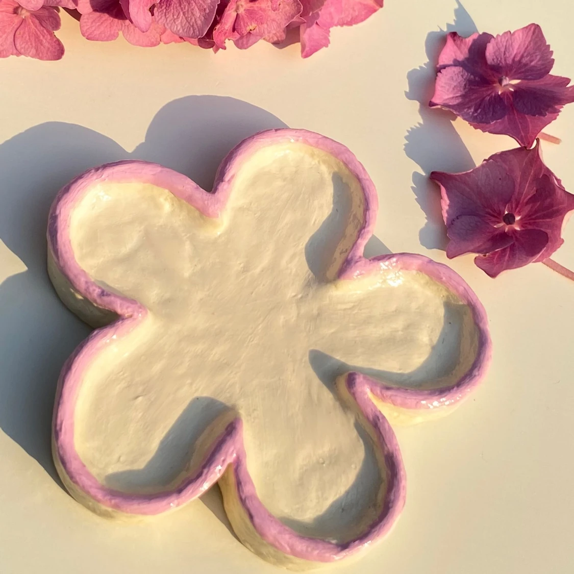 Trinket dish blomma đž