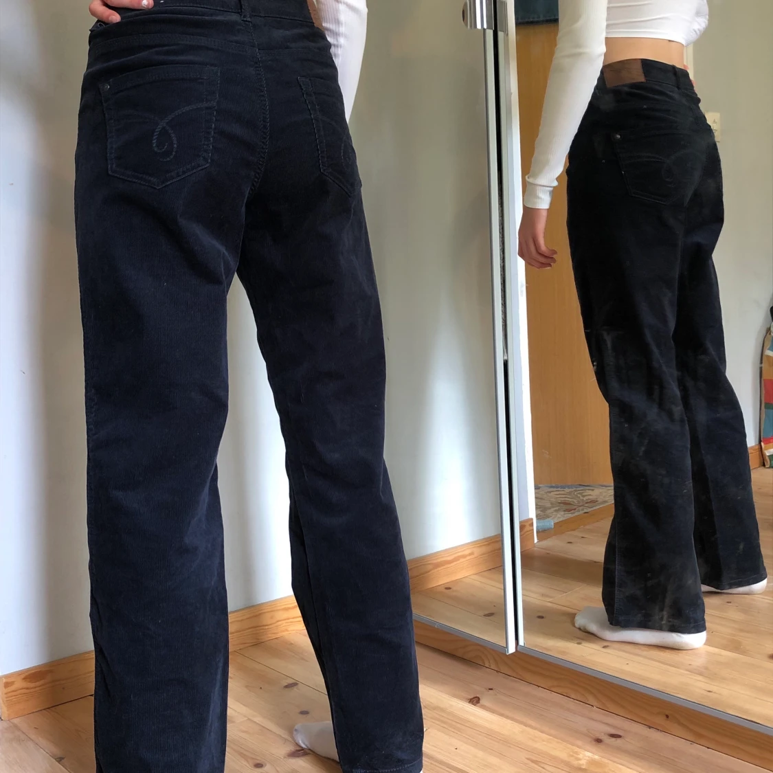 Svarta Esprit jeans