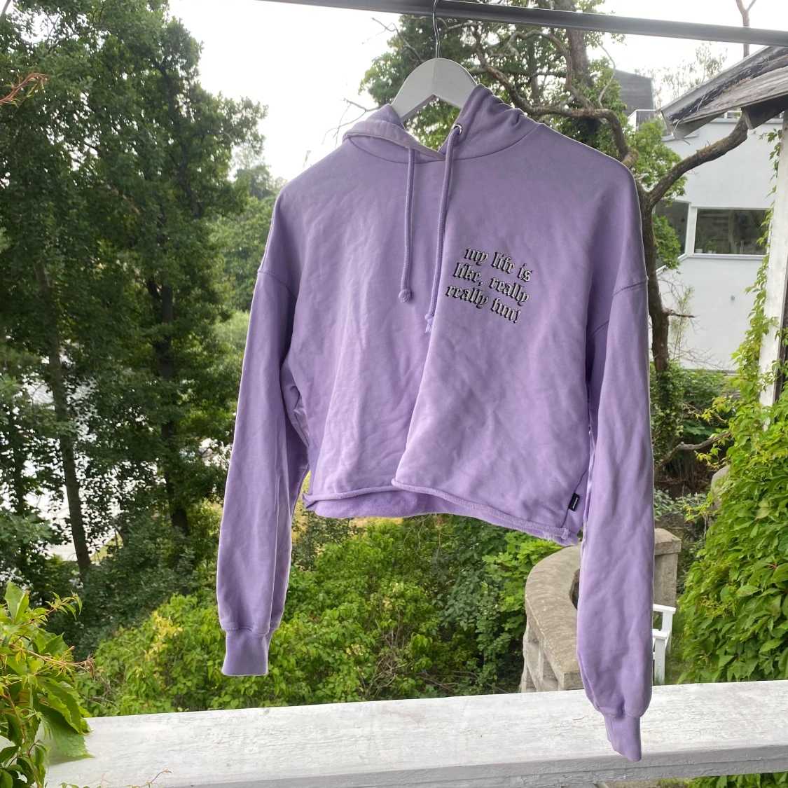 DrDenim Cropped Hoodie