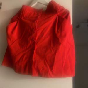 Röd kjol från zara 