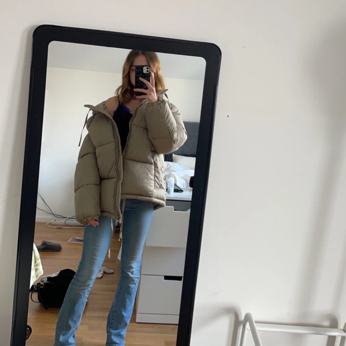 Beige jacka från H&M