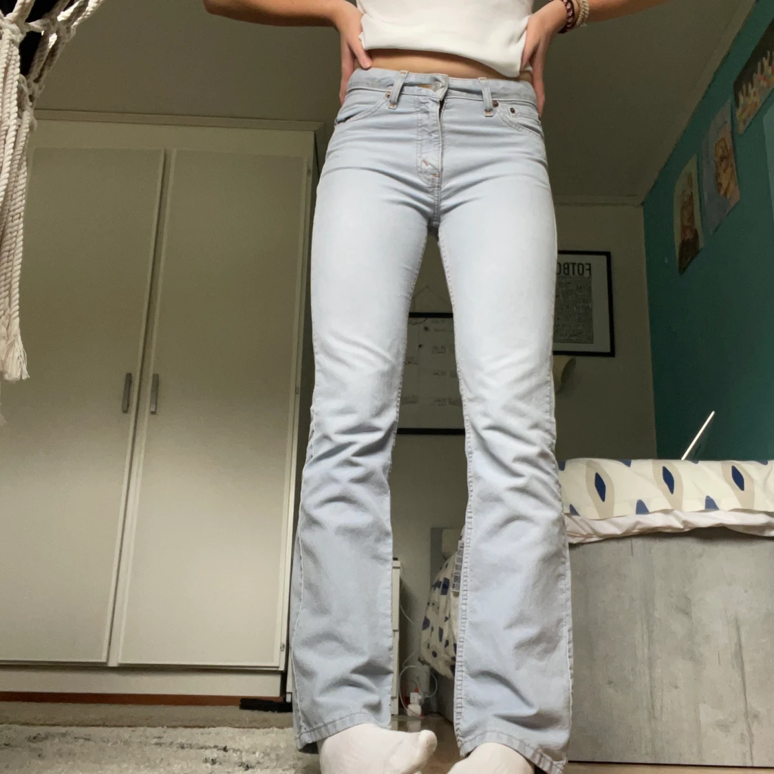 Lågmidjade Levis jeans - 90