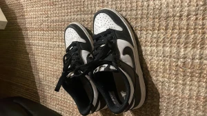 Nike dunk panda  - Strl 36,5 slitna bak i hälen annars fina 