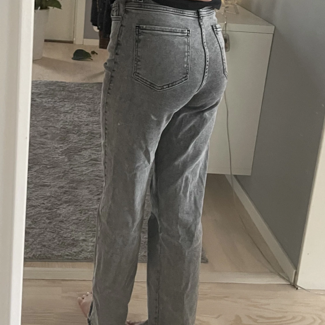 Grå jeans madlady strl 36 - 90
