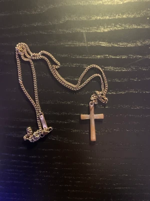 No size - Silver kors halsband 