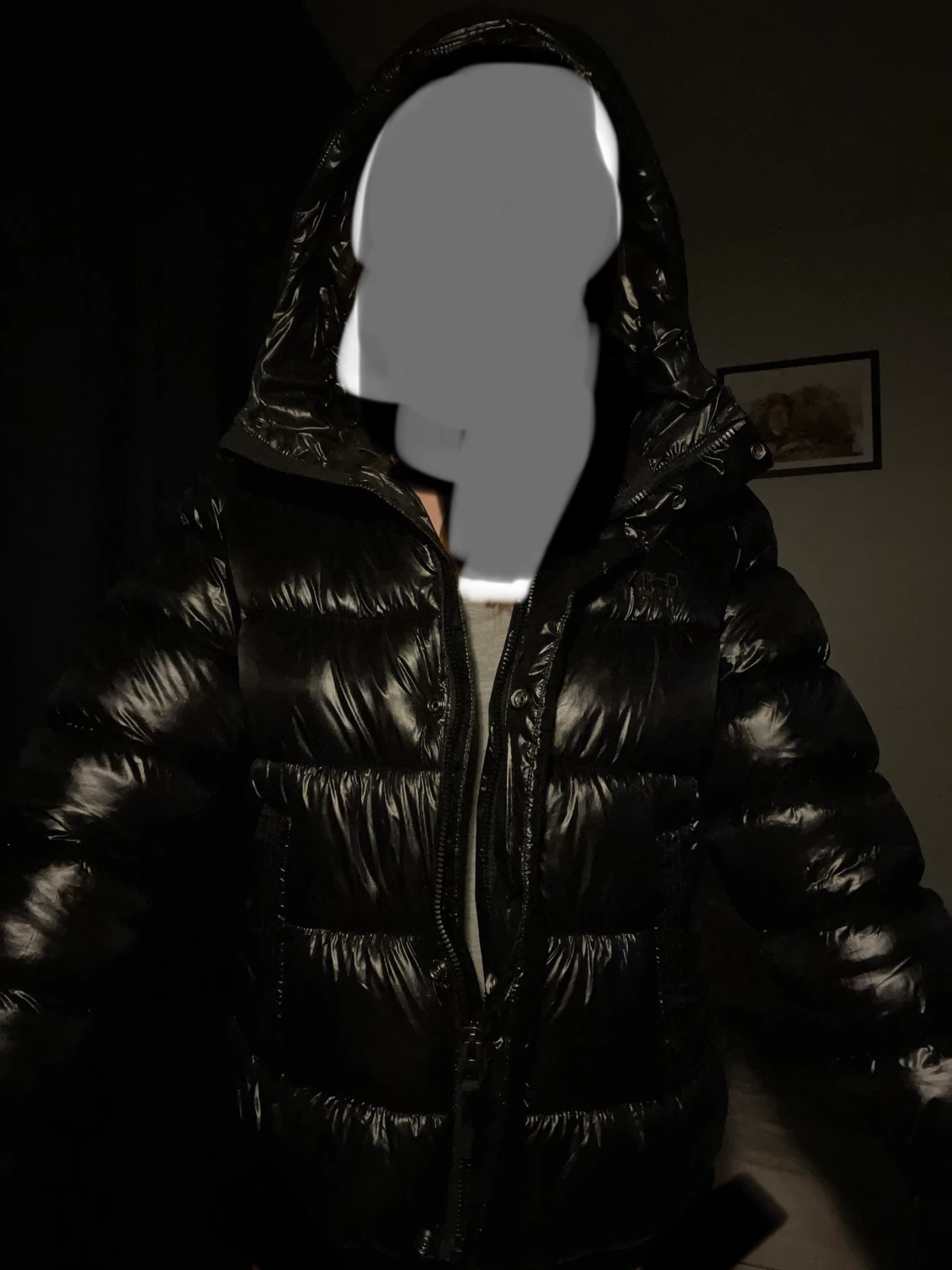 Glansiga jacka  - 90