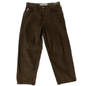 -brown black big boy jeans polar skate co-size: medium  - -brown black big boy jeans polar skate co  -size: medium 
