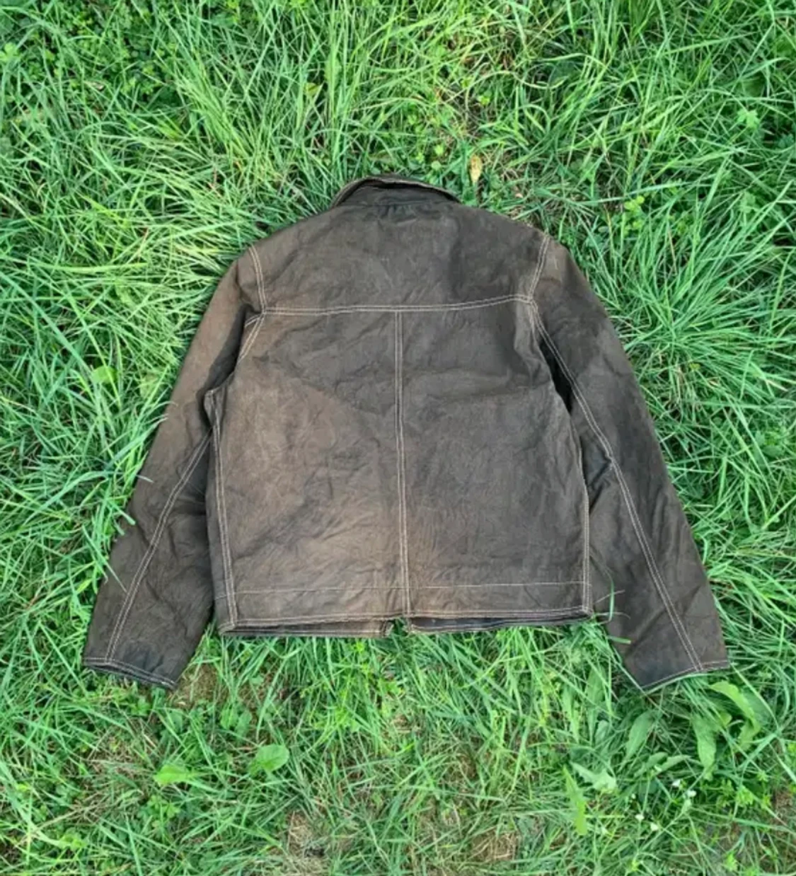 Vintage läderjacka - 90