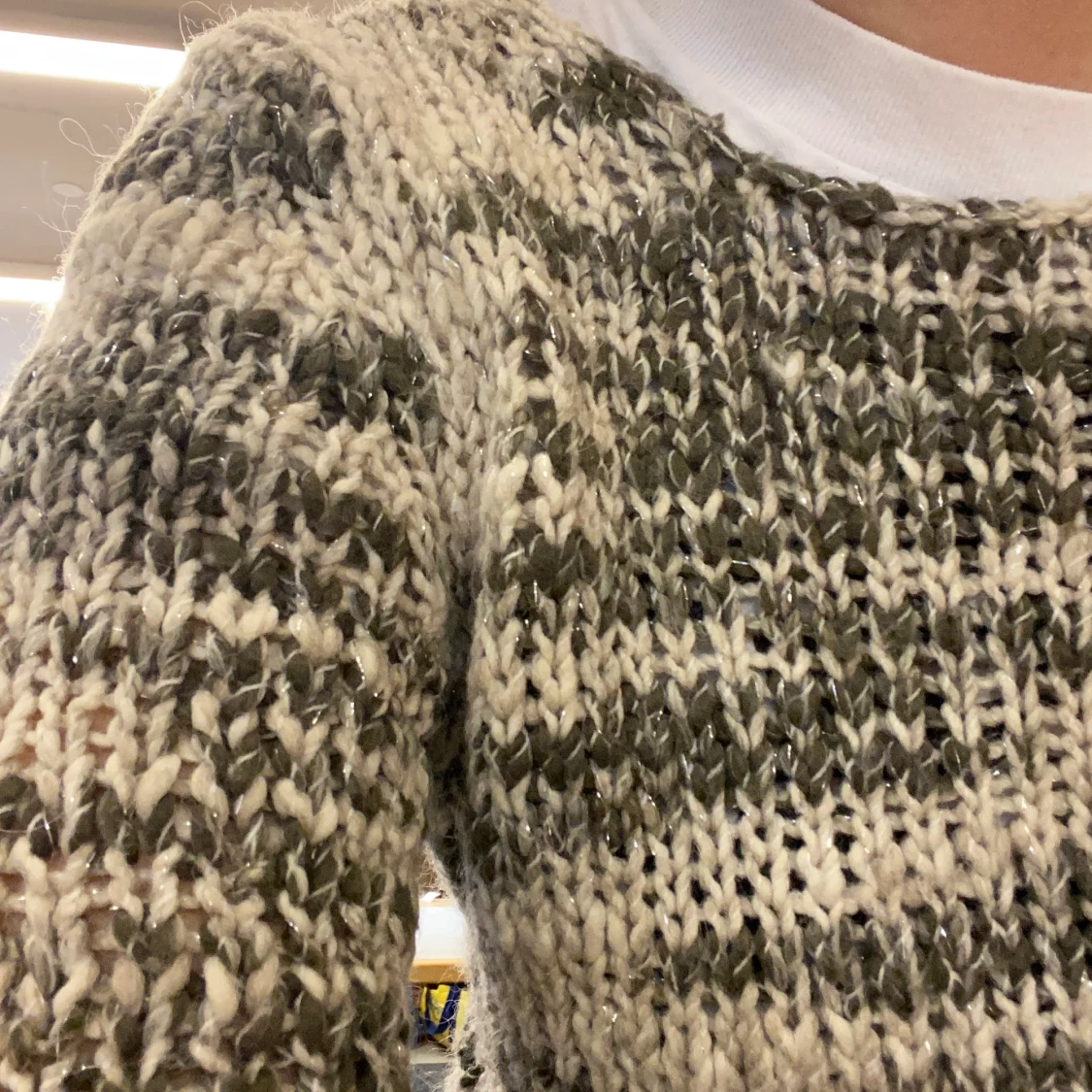 Grunge stickad tröja  - 90
