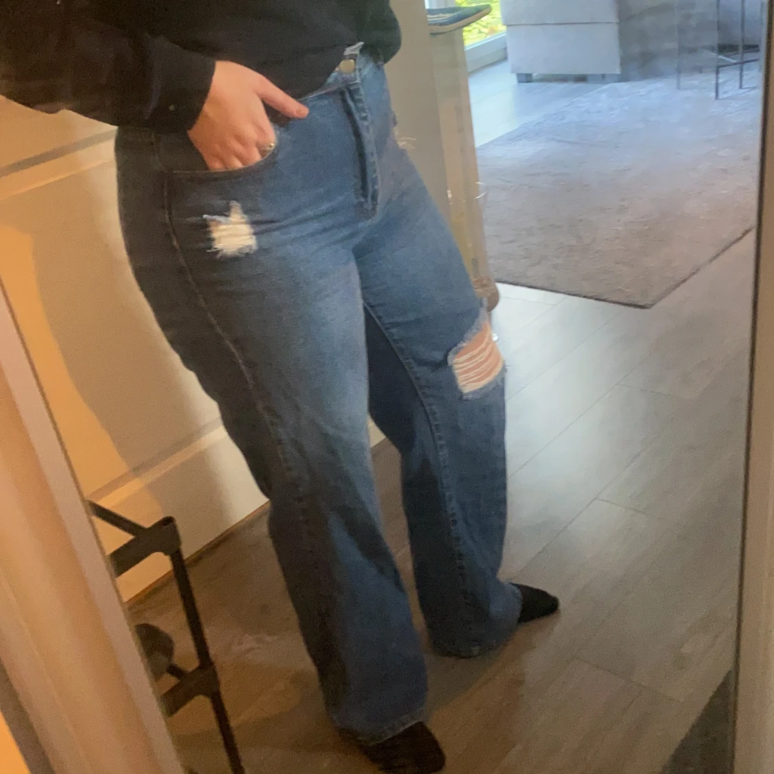 Ett par fina byxor i storlek L, från shein. - 90