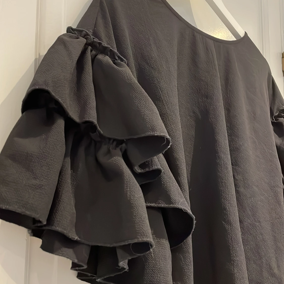 Söt svart blus - 90