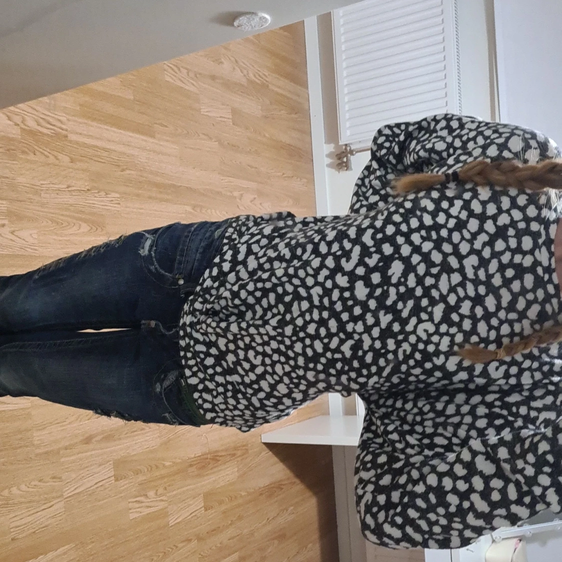 Fin tun långärmad tröja - 90