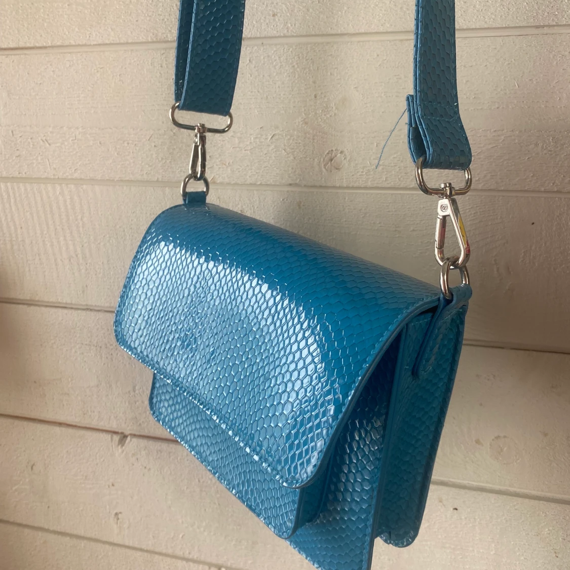 HVISK väska blå - 90