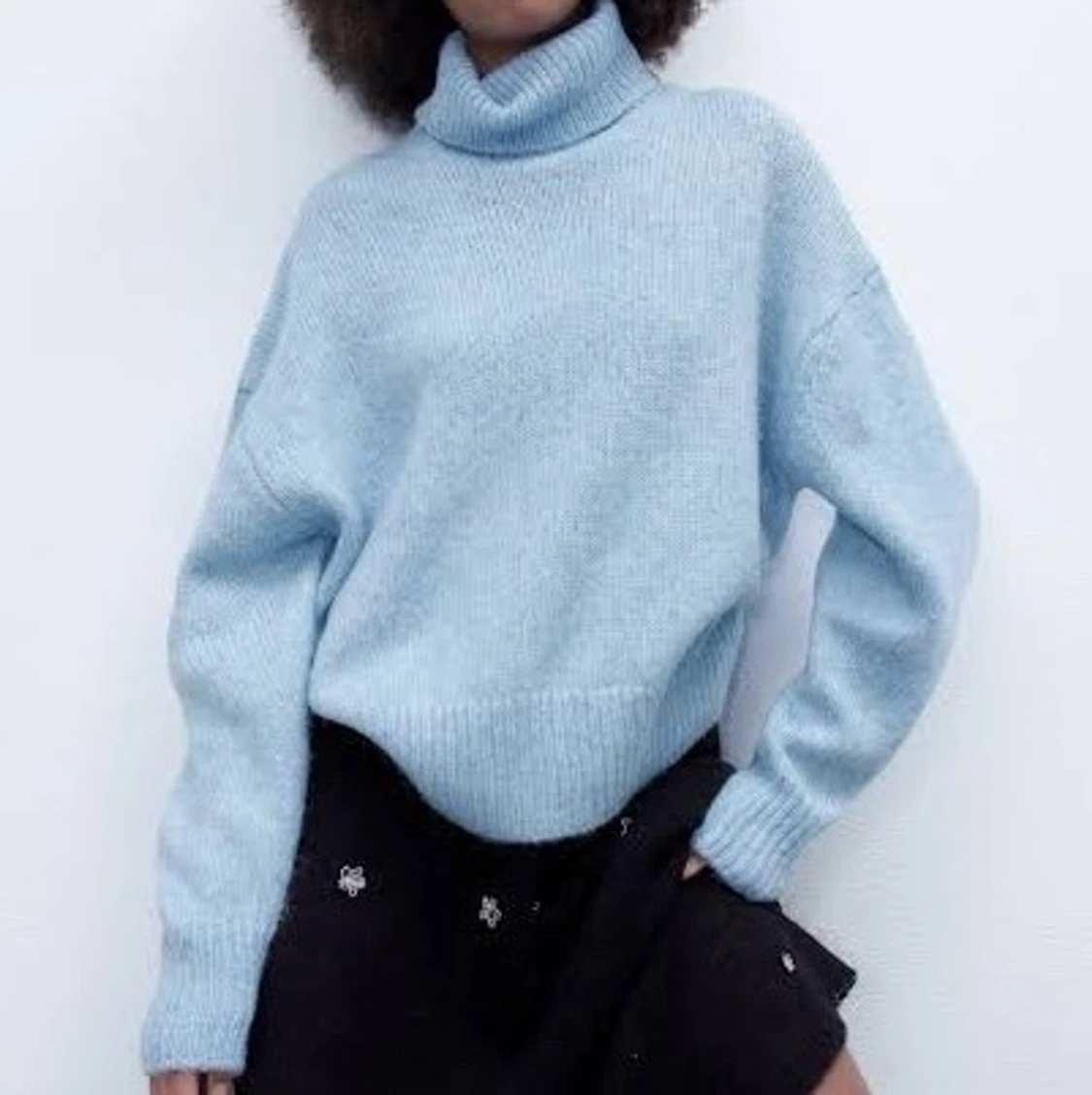 ❗️Grön finstrickad tröja från Zara❗️ - 90