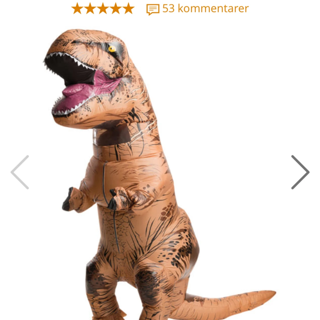Dinosaurie dräkt 🦖