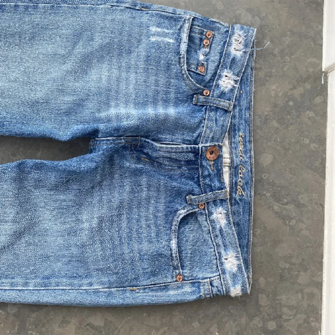 Lågmidjade jeans - 90