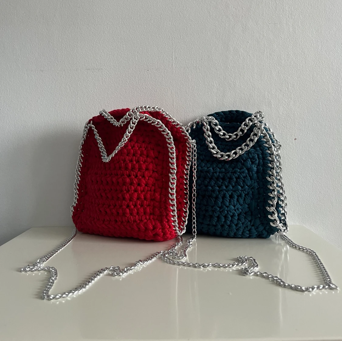 Virkade väskor  - 90