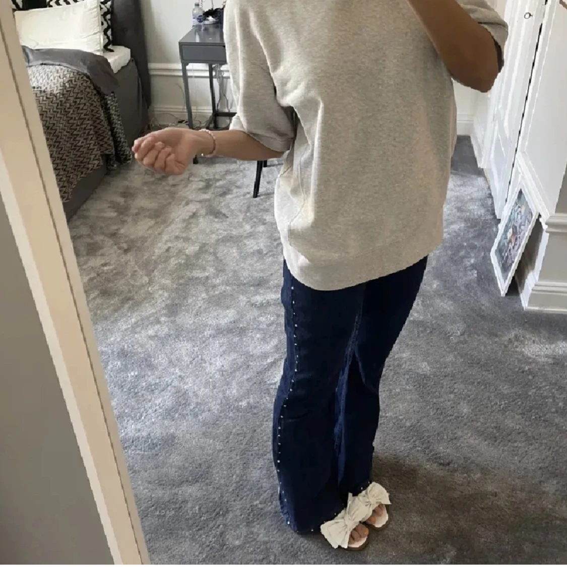 Lågmidjade jeans  - 90