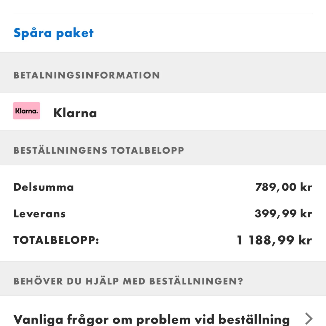 Svart klänning - 91