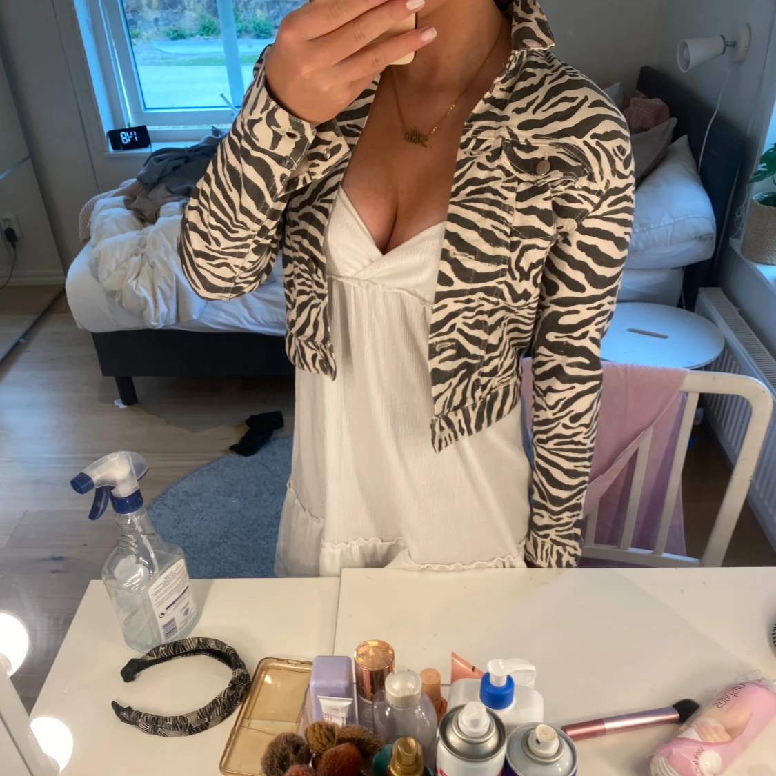 Zebra jeans jacka - 90