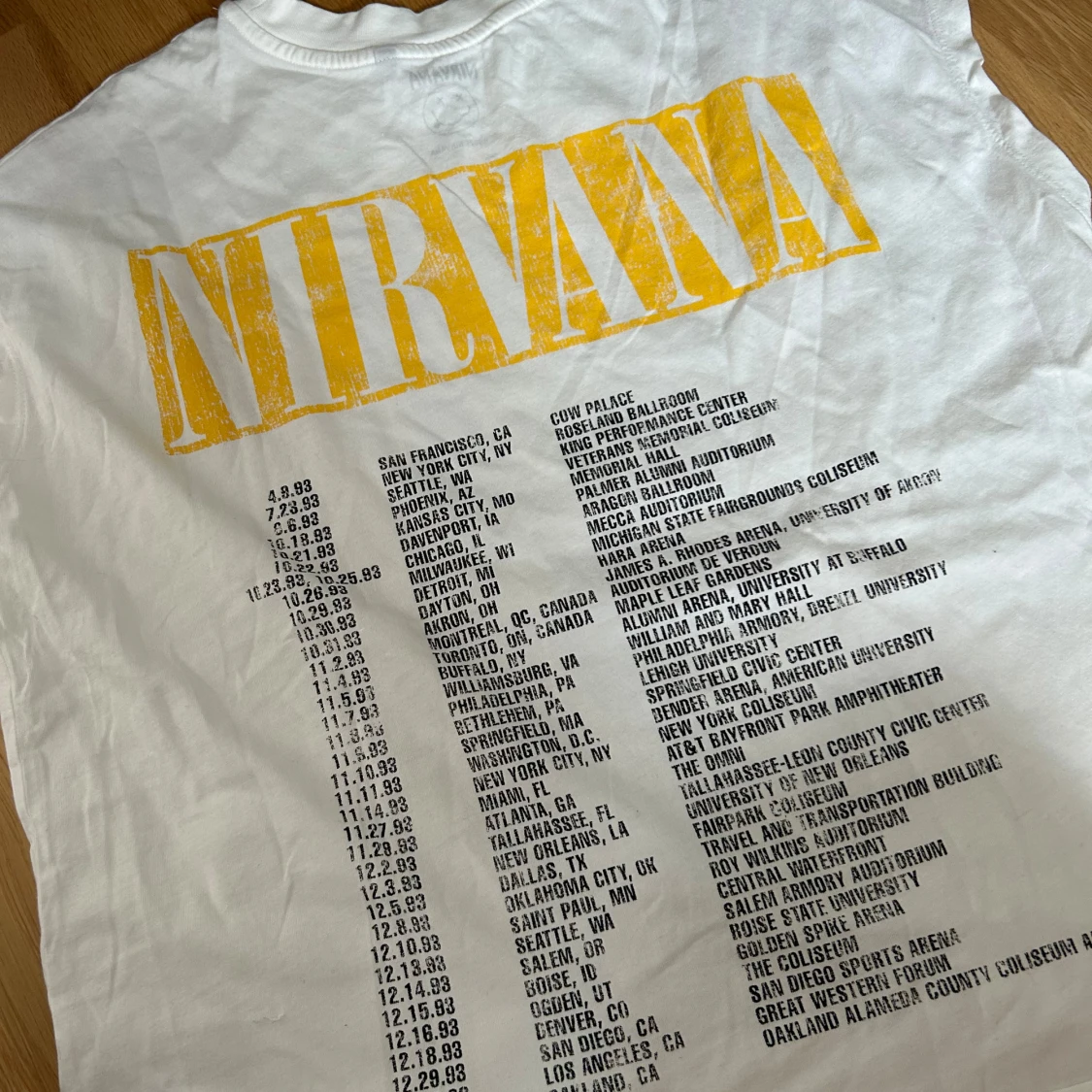 Nirvana tshirt!! - 91