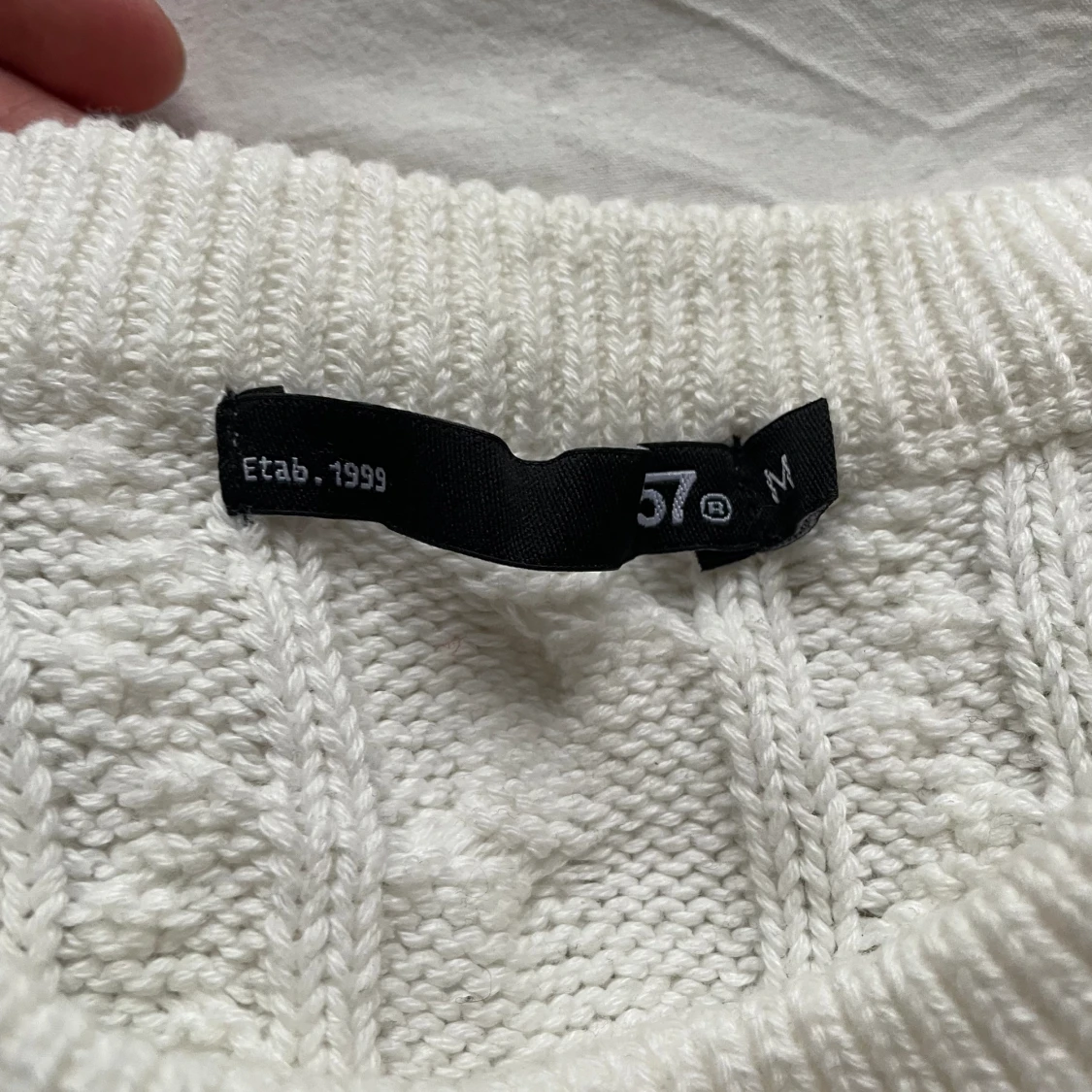 Kabelstickad Tröja - 91