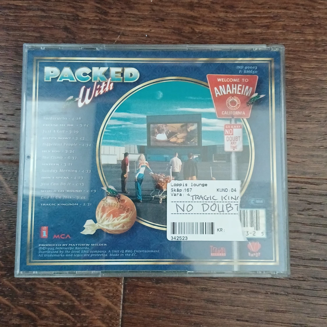 no doubt tragic kingdom cd!!  - 91