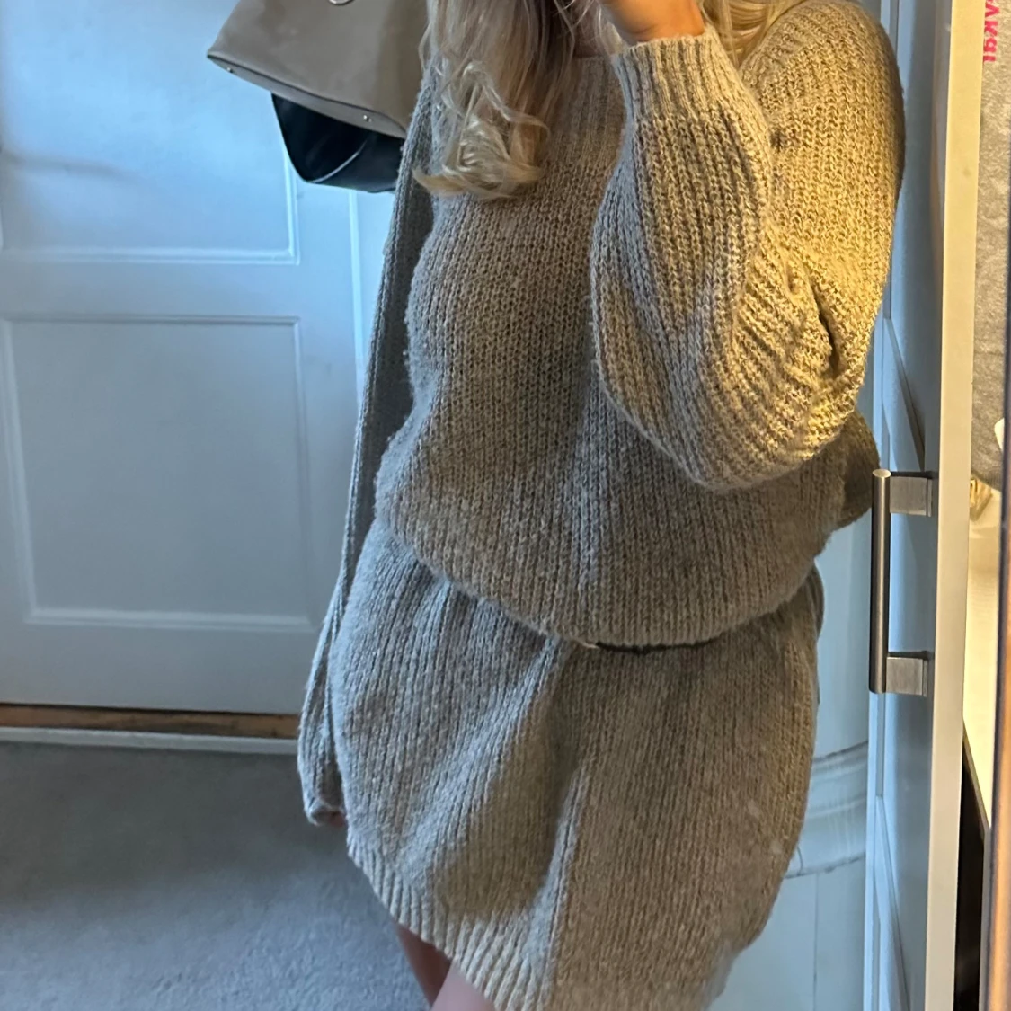 Stickad klänning - 91