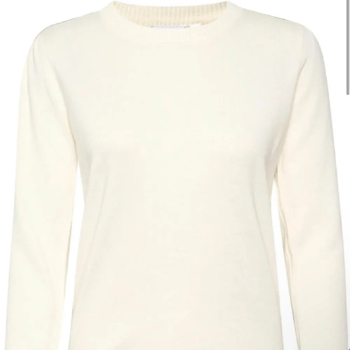 Stickad långärmad tröja