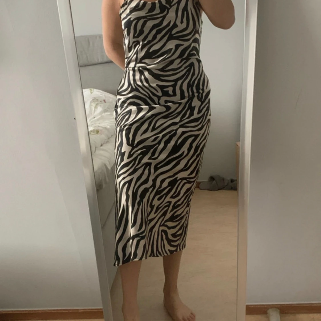 Mönstrad klänning - 90