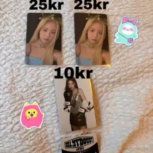 BILLIG SALE! Säljer de jag har dubbelt av av min itzy collection. Jag tradear för Ryujin💗! Skriv om du har någon fråga jag svarar snabbt❤️❤️