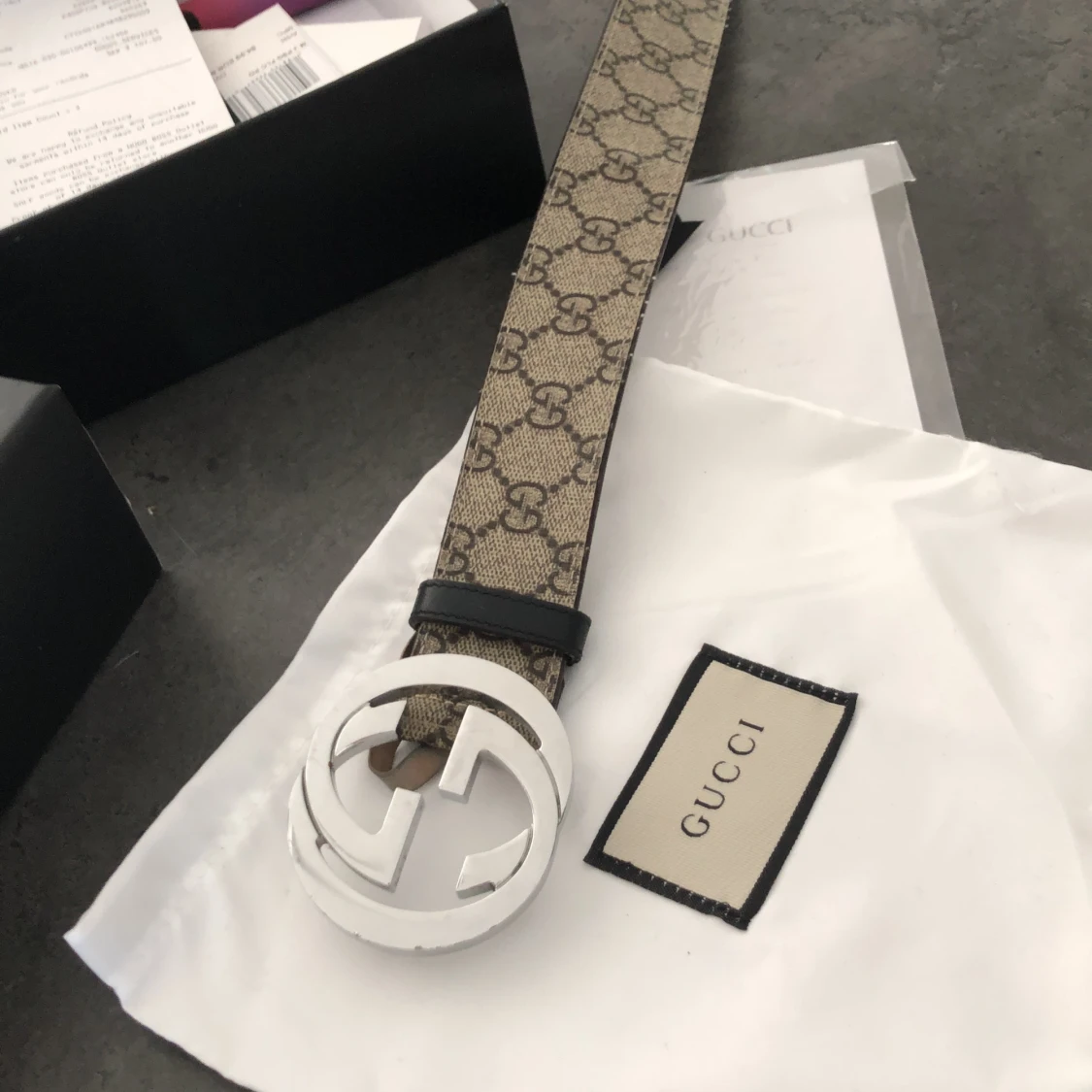 Gucci Supreme bälte - 91