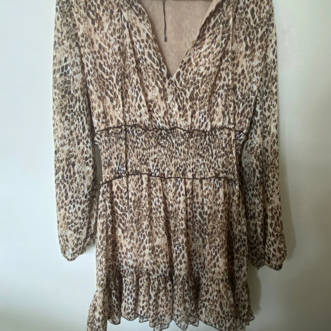 Leopard klänning - 90