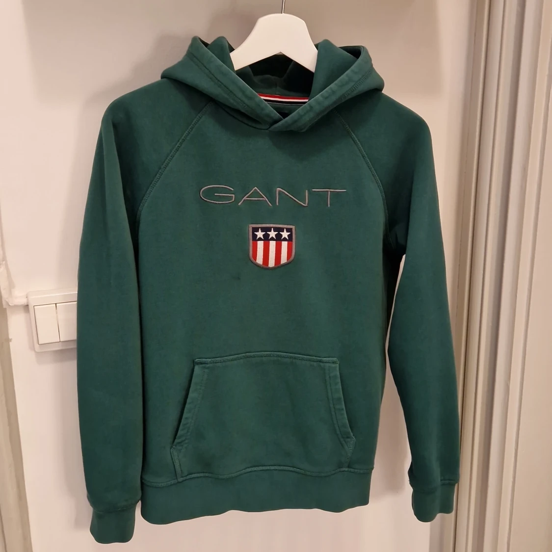 Grön GANT SHIELD Hoodie