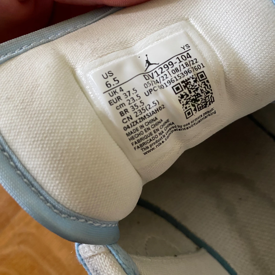 Jordan low ice blue  - 91