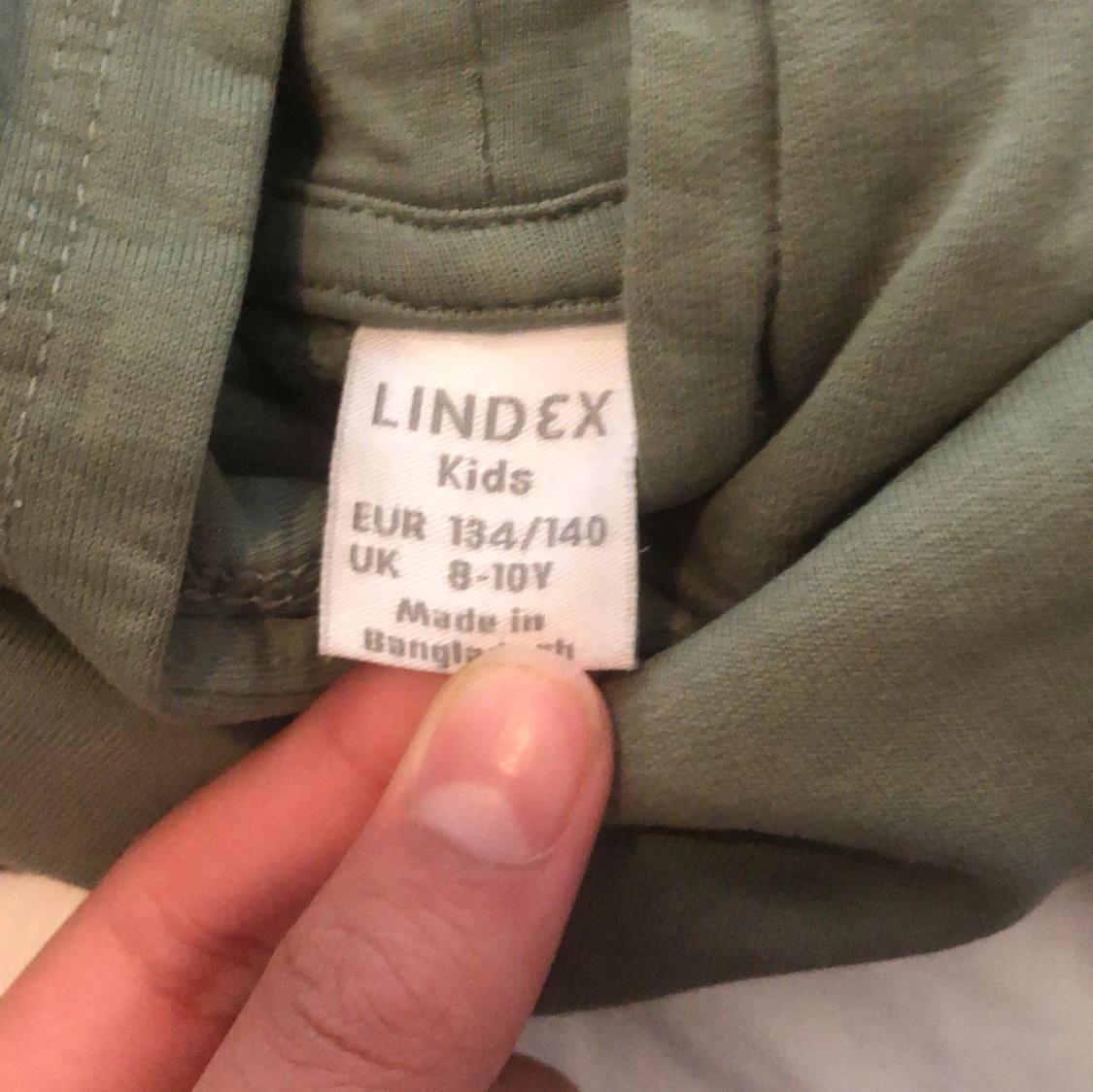 Lindex grön hoodie - 90