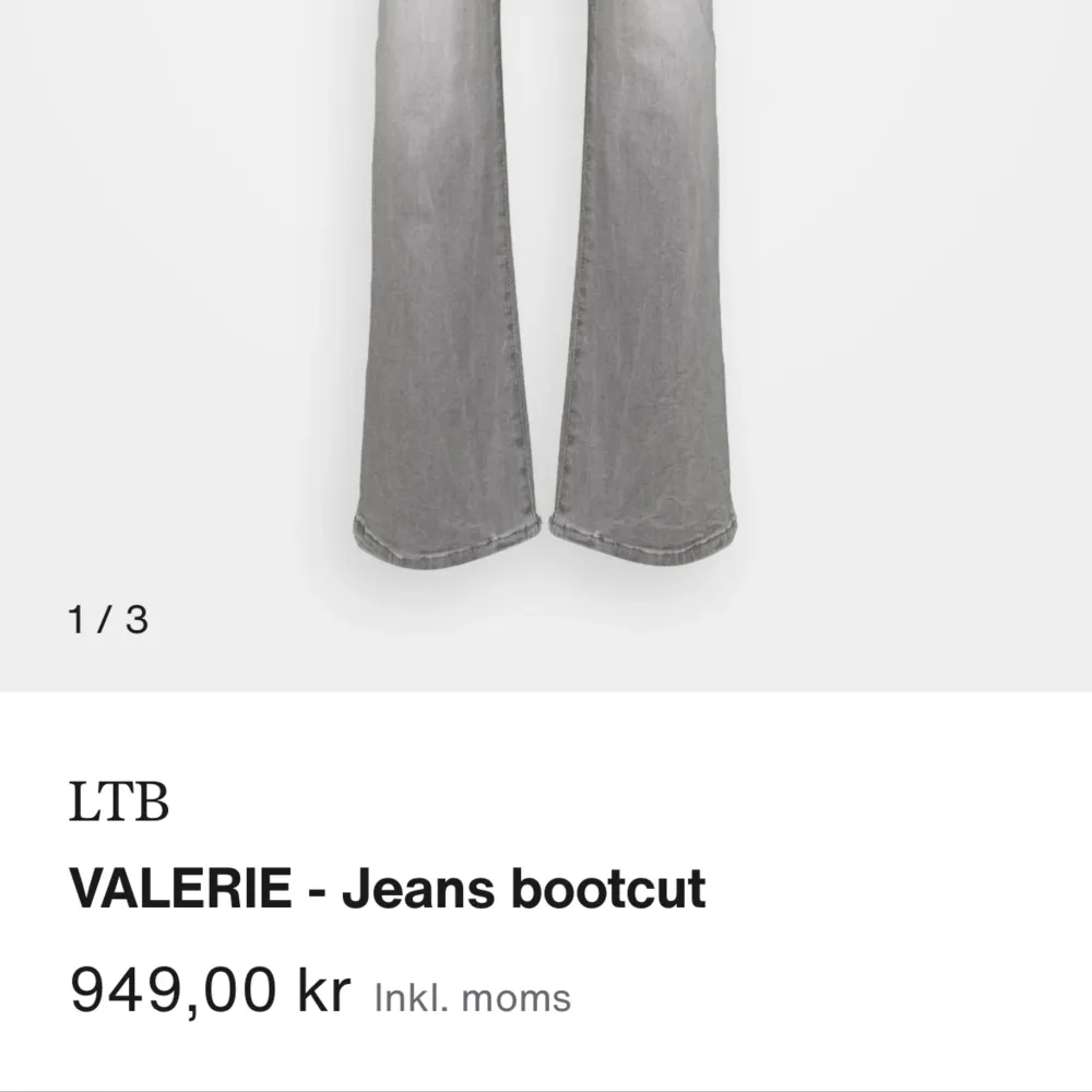 LTB Jeans Valerie. Använda en gång. Köpta på zalando för över 900kr. . Jeans & Byxor.