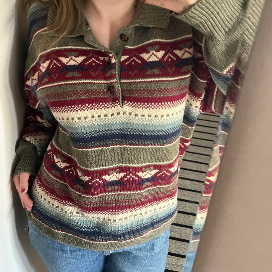 Mysig tröja jag köpte på second hand - 90