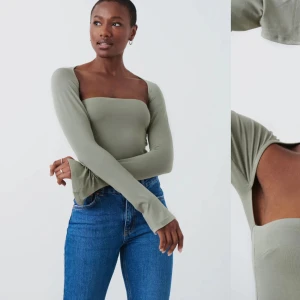 En grön tröja från Gina Tricot  - En skön tröja som är använd en gång, är i mycket bra skick och är grön 