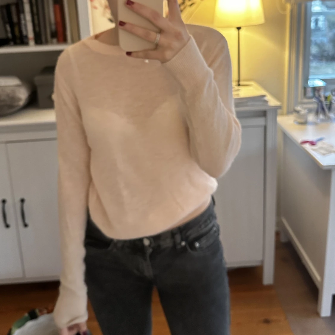 Stickad tröja  - 90